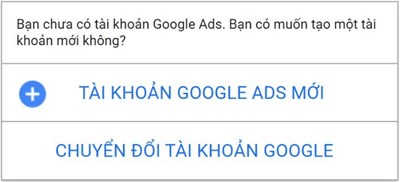 Đăng ký quảng cáo trên google